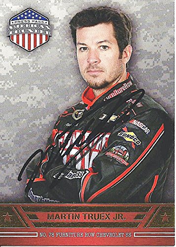 Autographed Martin Truex Jr Wheels American Thunder